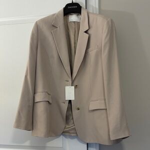 OAK + FORT Women’s Oversized Cream / Beige Blazer
